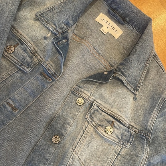 Eunina/Buckle distressed denim jacket size medium new - Picture 5 of 8